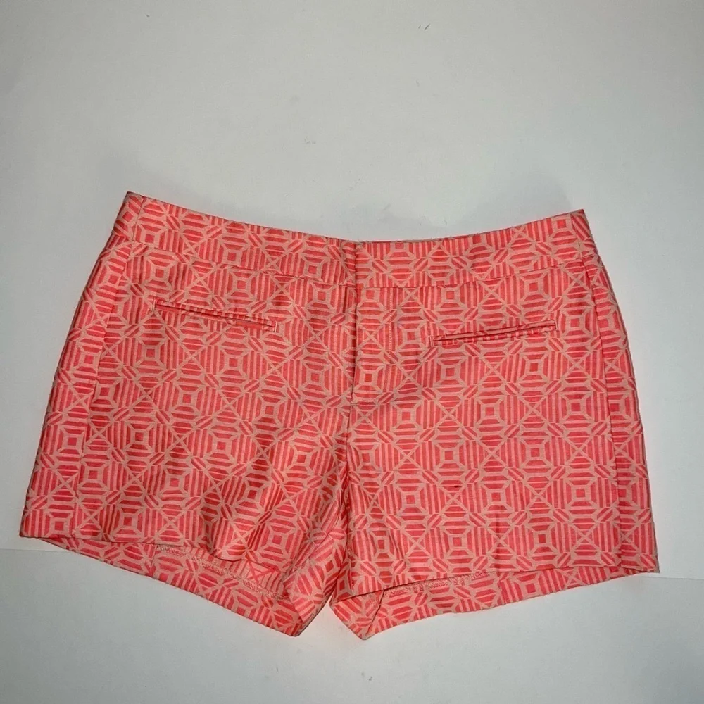 Gap Clear Front Pink Jacquard Shorts